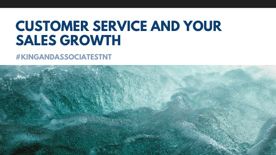 Customer service and sales growth