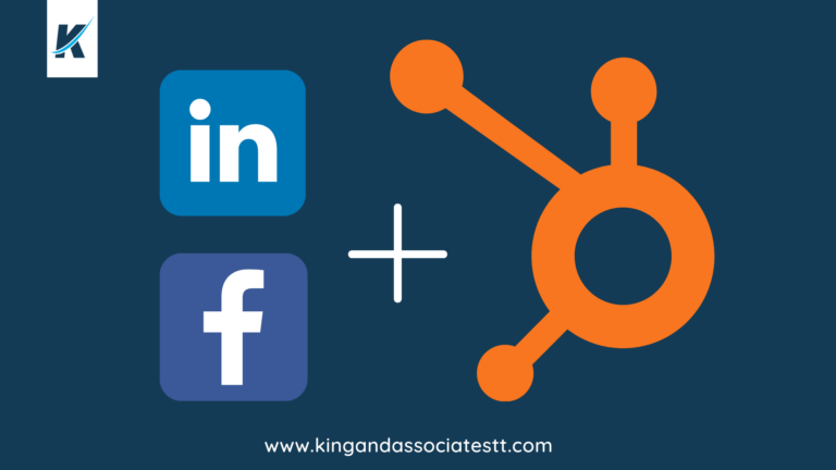 showing face book and LinkedIn integration with Hubspot
